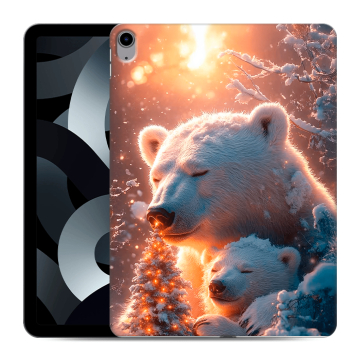 Силиконовый чехол на Ipad 10.9 (2022) с принтом Новый год Силиконовый чехол на Ipad 10.9 (2022) с принтом Новый год