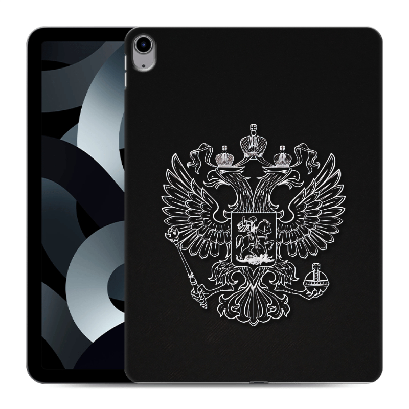 Силиконовый чехол на Ipad 10.9 (2022) с принтом Герб России Силиконовый чехол на Ipad 10.9 (2022) с принтом Герб России