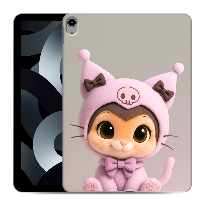 Силиконовый чехол на Ipad 10.9 (2022) с принтом Куроми Kuromi Силиконовый чехол на Ipad 10.9 (2022) с принтом Куроми Kuromi