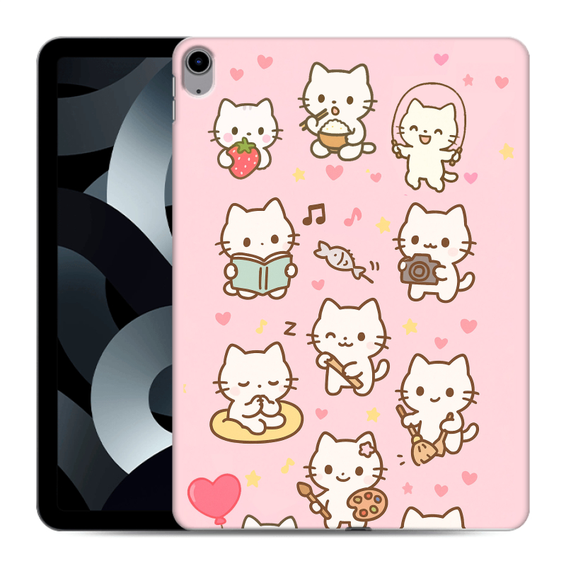 Силиконовый чехол на Ipad 10.9 (2022) с принтом Hello Kitty Хелоу Кити Силиконовый чехол на Ipad 10.9 (2022) с принтом Hello Kitty Хелоу Кити