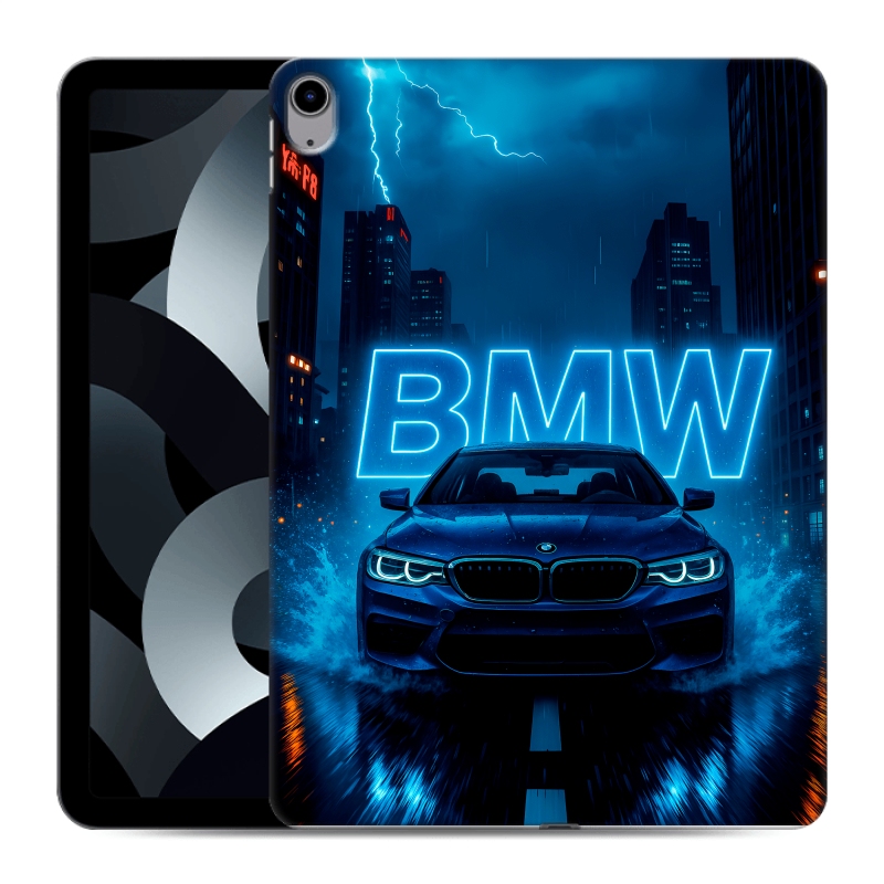 Силиконовый чехол на Ipad 10.9 (2022) с принтом BMW БМВ Силиконовый чехол на Ipad 10.9 (2022) с принтом BMW БМВ