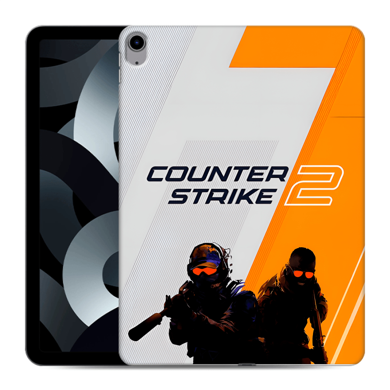 Силиконовый противоударный чехол на Ipad 10.9 (2022) с принтом Counter Strike Силиконовый противоударный чехол на Ipad 10.9 (2022) с принтом Counter Strike