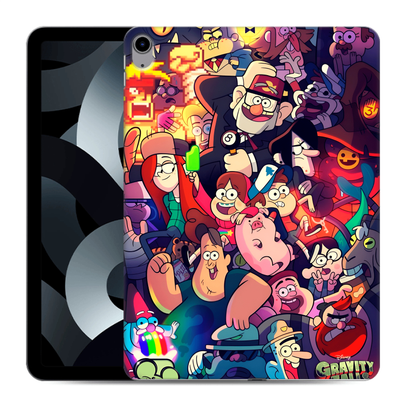 Силиконовый чехол на Ipad 10.9 (2022) с принтом Gravity Falls Гравити Фолз Силиконовый чехол на Ipad 10.9 (2022) с принтом Gravity Falls Гравити Фолз