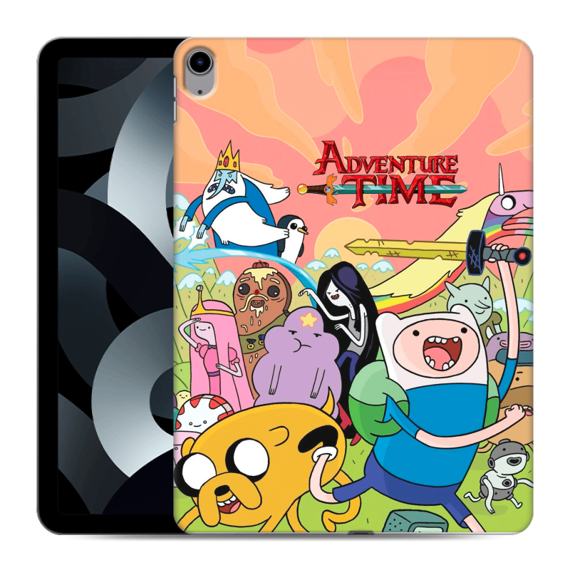 Силиконовый чехол на Ipad 10.9 (2022) с принтом Adventure time Время приключений Силиконовый чехол на Ipad 10.9 (2022) с принтом Adventure time Время приключений