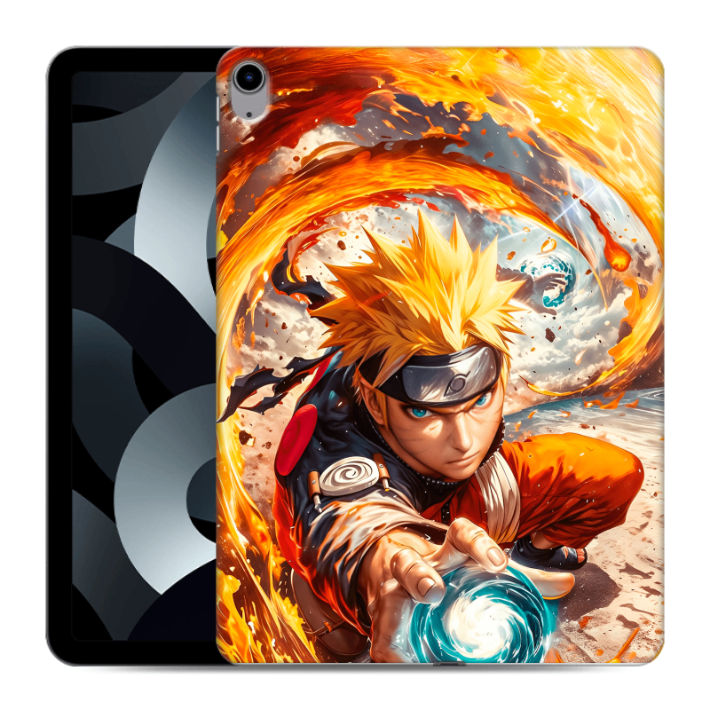 Силиконовый противоударный чехол на Ipad 10.9 (2022) с принтом Аниме Наруто Naruto Силиконовый противоударный чехол на Ipad 10.9 (2022) с принтом Аниме Наруто Naruto