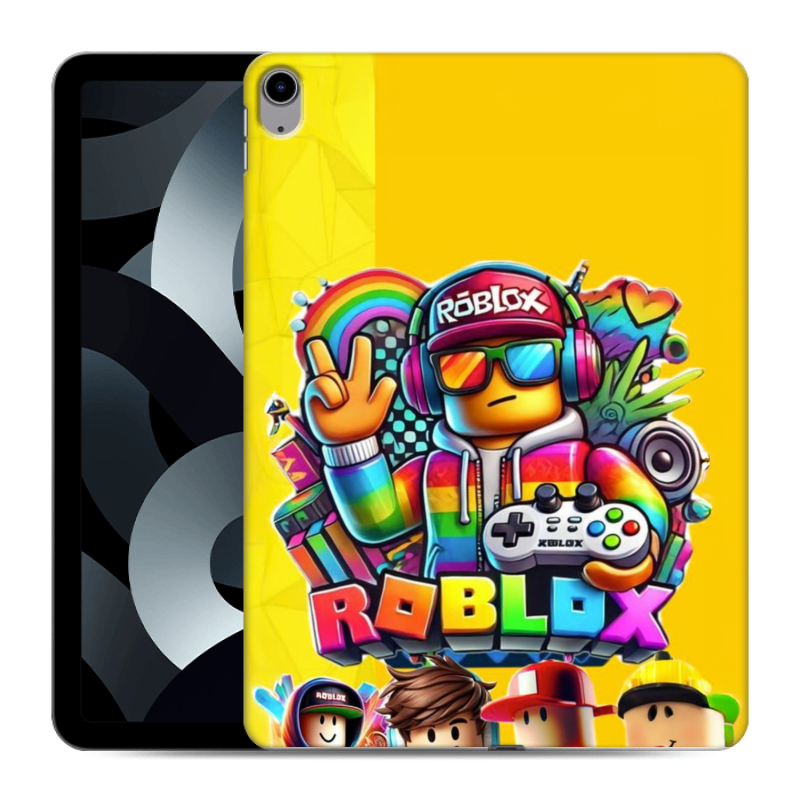 Силиконовый чехол на Ipad 10.9 (2022) с принтом Roblox Роблокс Силиконовый чехол на Ipad 10.9 (2022) с принтом Roblox Роблокс