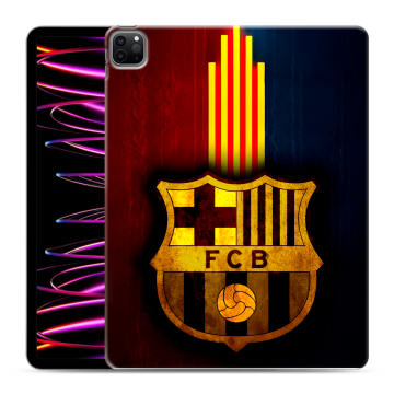 Силиконовый чехол на Ipad Pro 12.9 (2022) с принтом Барселона Barcelona