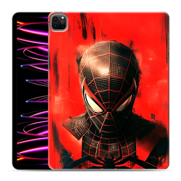 Силиконовый чехол на Ipad Pro 12.9 (2022) с принтом человек паук spiderman Силиконовый чехол на Ipad Pro 12.9 (2022) с принтом человек паук spiderman