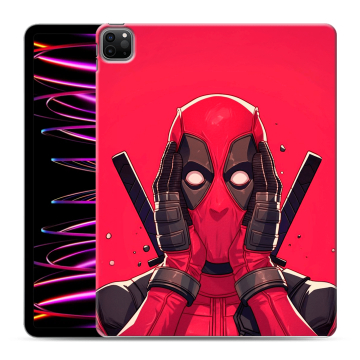 Силиконовый чехол на Ipad Pro 12.9 (2022) с принтом Дедпул Deadpool Силиконовый чехол на Ipad Pro 12.9 (2022) с принтом Дедпул Deadpool