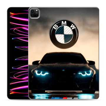 Силиконовый чехол на Ipad Pro 12.9 (2022) с принтом БМВ BMW Силиконовый чехол на Ipad Pro 12.9 (2022) с принтом БМВ BMW