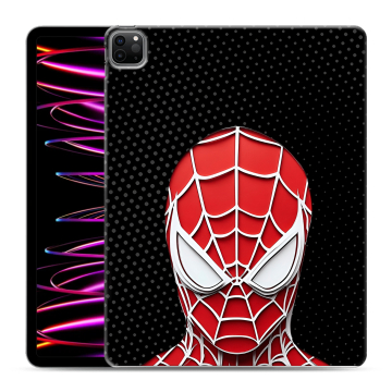 Силиконовый чехол на Ipad Pro 12.9 (2022) с принтом человек паук spiderman Силиконовый чехол на Ipad Pro 12.9 (2022) с принтом человек паук spiderman