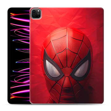 Силиконовый чехол на Ipad Pro 12.9 (2022) с принтом Spiderman Человек паук