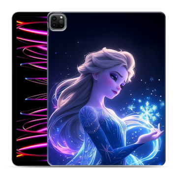 Силиконовый чехол на Ipad Pro 12.9 (2022) с принтом Холодное сердце Frozen Силиконовый чехол на Ipad Pro 12.9 (2022) с принтом Холодное сердце Frozen