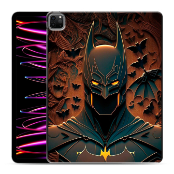 Силиконовый чехол на Ipad Pro 12.9 (2022) с принтом Batman Бэтмен