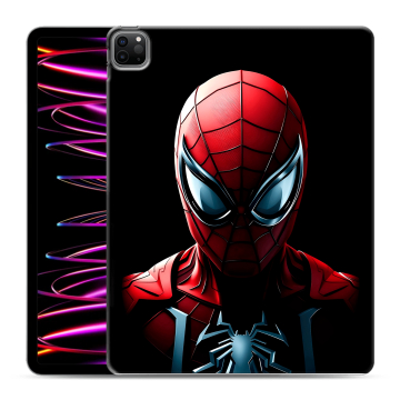 Силиконовый чехол на Ipad Pro 12.9 (2022) с принтом Spiderman Человек паук