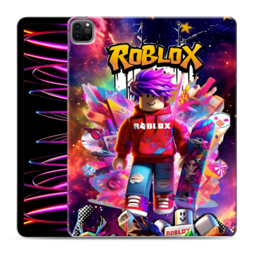 Силиконовый чехол на Ipad Pro 12.9 (2022) с принтом Roblox Роблокс Силиконовый чехол на Ipad Pro 12.9 (2022) с принтом Roblox Роблокс