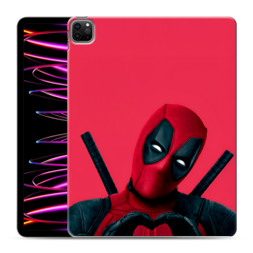 Силиконовый чехол на Ipad Pro 12.9 (2022) с принтом Дедпул Deadpool Силиконовый чехол на Ipad Pro 12.9 (2022) с принтом Дедпул Deadpool
