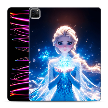 Силиконовый чехол на Ipad Pro 12.9 (2022) с принтом Холодное сердце Frozen Силиконовый чехол на Ipad Pro 12.9 (2022) с принтом Холодное сердце Frozen