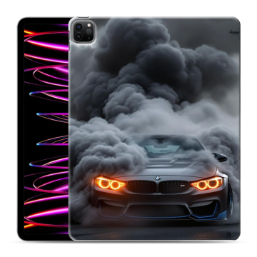 Силиконовый чехол на Ipad Pro 12.9 (2022) с принтом BMW БМВ Силиконовый чехол на Ipad Pro 12.9 (2022) с принтом BMW БМВ
