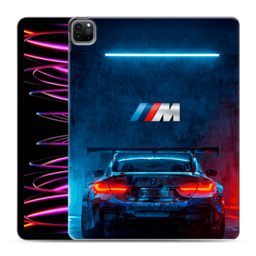 Силиконовый чехол на Ipad Pro 12.9 (2022) с принтом BMW БМВ Силиконовый чехол на Ipad Pro 12.9 (2022) с принтом BMW БМВ