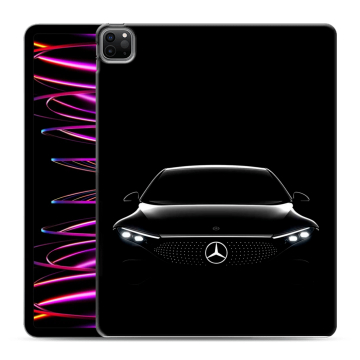 Силиконовый чехол на Ipad Pro 12.9 (2022) с принтом Mercedes Мерседес