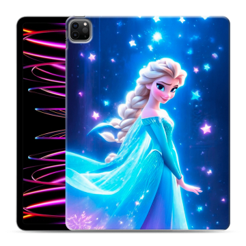 Силиконовый чехол на Ipad Pro 12.9 (2022) с принтом Холодное сердце Frozen Силиконовый чехол на Ipad Pro 12.9 (2022) с принтом Холодное сердце Frozen