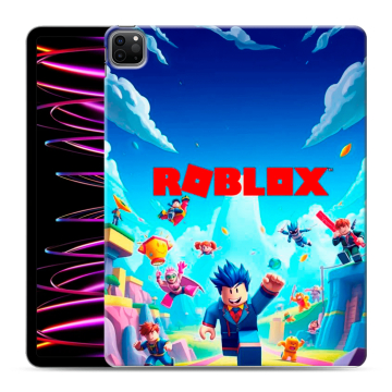 Силиконовый чехол на Ipad Pro 12.9 (2022) с принтом Roblox Роблокс Силиконовый чехол на Ipad Pro 12.9 (2022) с принтом Roblox Роблокс