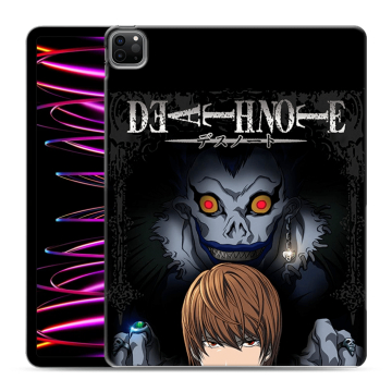 Силиконовый чехол на Ipad Pro 12.9 (2022) с принтом Death note Тетрадь смерти