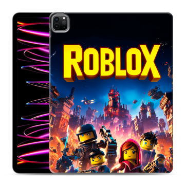 Силиконовый чехол на Ipad Pro 12.9 (2022) с принтом Roblox Роблокс Силиконовый чехол на Ipad Pro 12.9 (2022) с принтом Roblox Роблокс