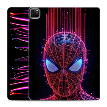 Силиконовый чехол на Ipad Pro 12.9 (2022) с принтом Spiderman Человек паук Силиконовый чехол на Ipad Pro 12.9 (2022) с принтом Spiderman Человек паук