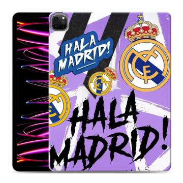 Силиконовый чехол на Ipad Pro 12.9 (2022) с принтом Real Madrid Реал Мадрид Силиконовый чехол на Ipad Pro 12.9 (2022) с принтом Real Madrid Реал Мадрид