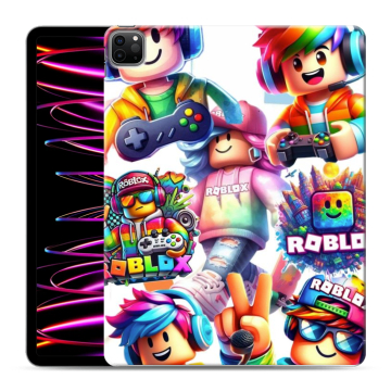 Силиконовый чехол на Ipad Pro 12.9 (2022) с принтом Roblox Роблокс Силиконовый чехол на Ipad Pro 12.9 (2022) с принтом Roblox Роблокс
