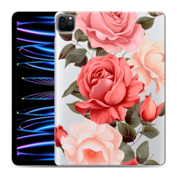Силиконовый чехол на Ipad Pro 11 (2022) с принтом Розы Силиконовый чехол на Ipad Pro 11 (2022) с принтом Розы