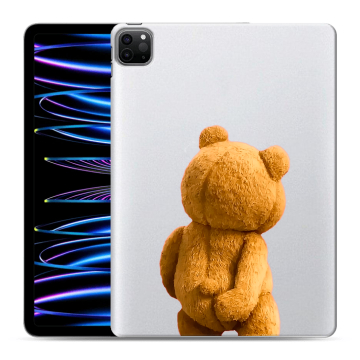 Силиконовый чехол на Ipad Pro 11 (2022) с принтом Медведь Силиконовый чехол на Ipad Pro 11 (2022) с принтом Медведь