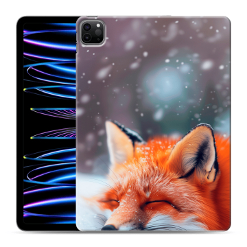 Силиконовый чехол на Ipad Pro 11 (2022) с принтом лиса Силиконовый чехол на Ipad Pro 11 (2022) с принтом лиса