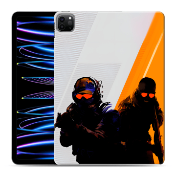Силиконовый чехол на Ipad Pro 11 (2022) с принтом Контер страйк Counter strike Силиконовый чехол на Ipad Pro 11 (2022) с принтом Контер страйк Counter strike