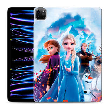 Силиконовый чехол на Ipad Pro 11 (2022) с принтом Холодное сердце Frozen Силиконовый чехол на Ipad Pro 11 (2022) с принтом Холодное сердце Frozen