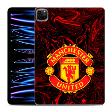Силиконовый чехол на Ipad Pro 11 (2022) с принтом Manchester United
