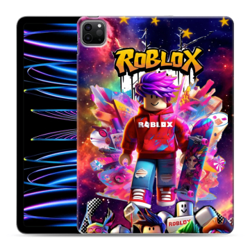 Силиконовый чехол на Ipad Pro 11 (2022) с принтом Roblox Роблокс