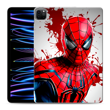 Силиконовый чехол на Ipad Pro 11 (2022) с принтом Spiderman Человек паук Силиконовый чехол на Ipad Pro 11 (2022) с принтом Spiderman Человек паук