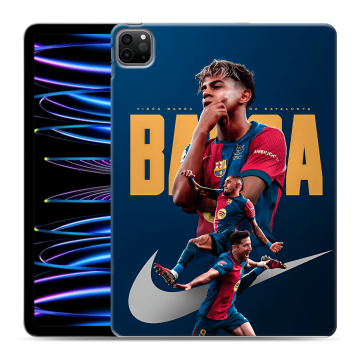 Силиконовый чехол на Ipad Pro 11 (2022) с принтом Барселона Barca Yamal Силиконовый чехол на Ipad Pro 11 (2022) с принтом Барселона Barca Yamal