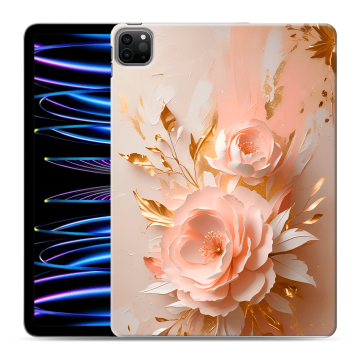Силиконовый чехол на Ipad Pro 11 (2022) с принтом женский