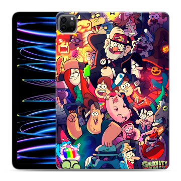 Силиконовый чехол на Ipad Pro 11 (2022) с принтом Gravity Falls Гравити Фолз Силиконовый чехол на Ipad Pro 11 (2022) с принтом Gravity Falls Гравити Фолз