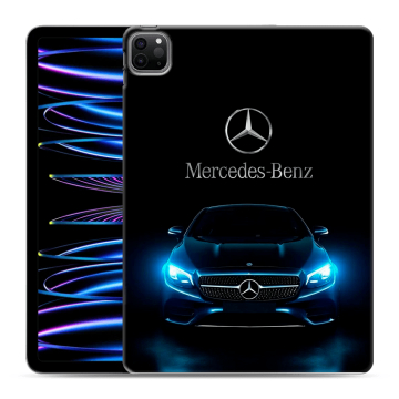 Силиконовый чехол на Ipad Pro 11 (2022) с принтом Mercedes Мерседес