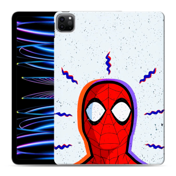 Силиконовый чехол на Ipad Pro 11 (2022) с принтом Spiderman Человек паук