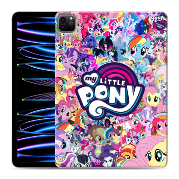 Силиконовый чехол на Ipad Pro 11 (2022) с принтом My little pony Дружба чудо Силиконовый чехол на Ipad Pro 11 (2022) с принтом My little pony Дружба чудо