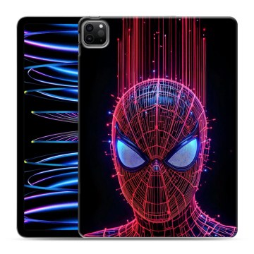 Силиконовый чехол на Ipad Pro 11 (2022) с принтом Spiderman Человек паук Силиконовый чехол на Ipad Pro 11 (2022) с принтом Spiderman Человек паук