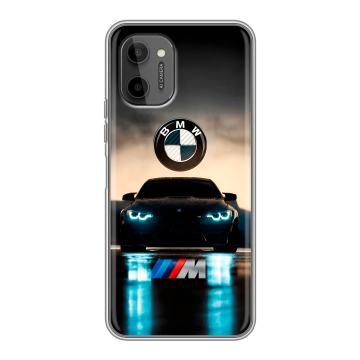 Силиконовый чехол на HTC Wildfire E Plus с принтом БМВ BMW Силиконовый чехол на HTC Wildfire E Plus с принтом БМВ BMW