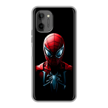 Силиконовый чехол на HTC Wildfire E Plus с принтом Spiderman Человек паук Силиконовый чехол на HTC Wildfire E Plus с принтом Spiderman Человек паук