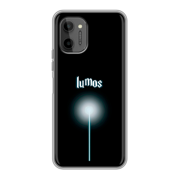 Силиконовый чехол на HTC Wildfire E Plus с принтом Harry Potter Гарри Поттер